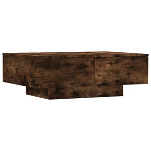 vidaXL Mesa de centro 90x60x31 cm derivados de madeira carvalho fumado