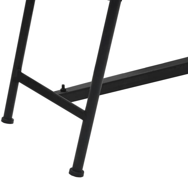 vidaXL Banco com estofos em couro artificial 160x40,5x50,5 cm