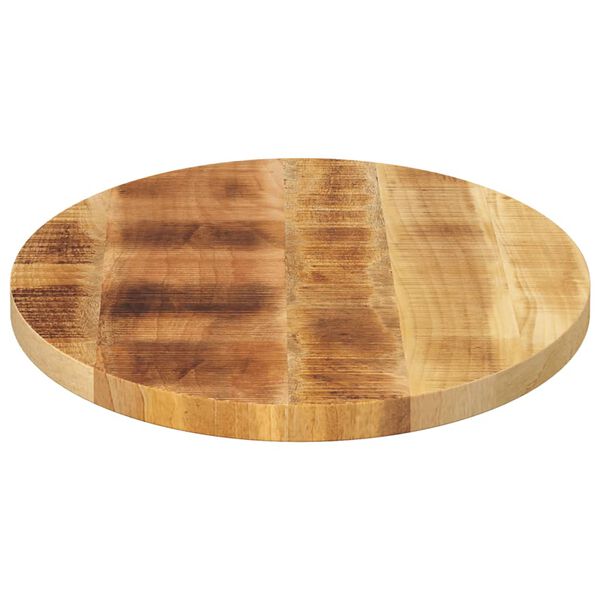 vidaXL Tampo de mesa oval 90x40x2,5 cm madeira de mangueira maci&ccedil;a
