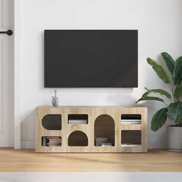 vidaXL Gabinete para TV Carvalho Sonoma 100 x 35 x 40 cm