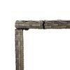 vidaXL 5 pcs conjunto de bar p/ jardim c/ almofadões vime PE cinzento