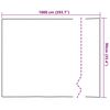 vidaXL Pel&iacute;cula para janela fosca 90x1000 cm PVC branco