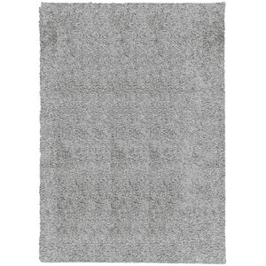 vidaXL Tapete shaggy de pelo alto PAMPLONA 200x280 cm cinzento