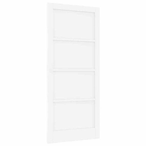 vidaXL Porta Interna ORKDAL Branco 93 x 211 cm Contraplacado
