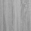 vidaXL Sapateira 60x34x112 cm derivados de madeira cinzento sonoma