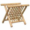 vidaXL Suporte de revistas 42x30,5x34,5 cm bambu