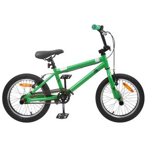 vidaXL BMX 20 Polegadas para maiores de 9 anos Verde