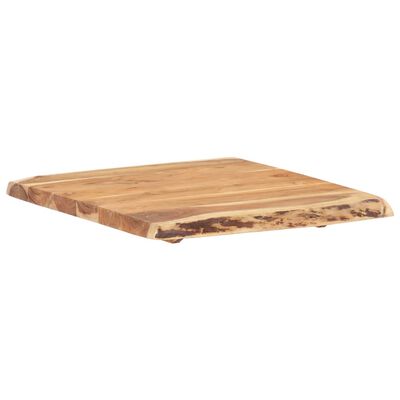 vidaXL Tampo de mesa 58x(50-60)x3,8 cm madeira de acácia maciça