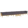 vidaXL 6 Pe&ccedil;a Unidades de sof&aacute; em pallet para o jardim