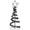 vidaXL &Aacute;rvore de Natal LED com Baubles 80 LEDs Branco Quente 120 cm