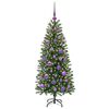 vidaXL Árvore de Natal Artificial com 150 LEDs Verde 120 cm PE e PVC