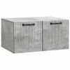 vidaXL Gabinete de TV de Parede Cinzento Cimento 59,5 x 41 x 30 cm