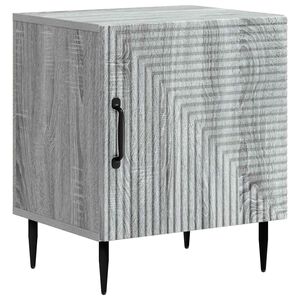 vidaXL Arm&aacute;rio de Cabeceira Sonoma Cinzento 43 x 34,5 x 50 cm