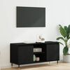 vidaXL Gabinete para TV Carvalho Preto 104 x 35 x 50 cm