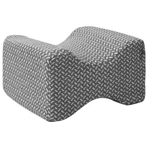 vidaXL Almofada para Joelho Cor s&oacute;lida Cinzento 26 x 21,5 x 15 cm
