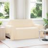 vidaXL Cobertores de Sof&aacute; 6 pcs Creme 280 x 210 cm L&atilde;