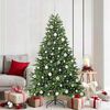 vidaXL &Aacute;rvore de Natal Artificial com 300 LEDs Verde 180 cm PE e PVC