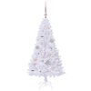 vidaXL &Aacute;rvore de Natal Artificial com 150 LEDs Branco 120 cm PVC e A&ccedil;o