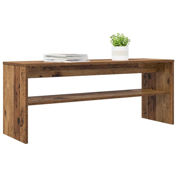 vidaXL Gabinete para TV Madeira antiga 100 x 30 x 40 cm