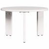 vidaXL Mesa de centro 2 pcs Branco Madeira de pinho maci&ccedil;a
