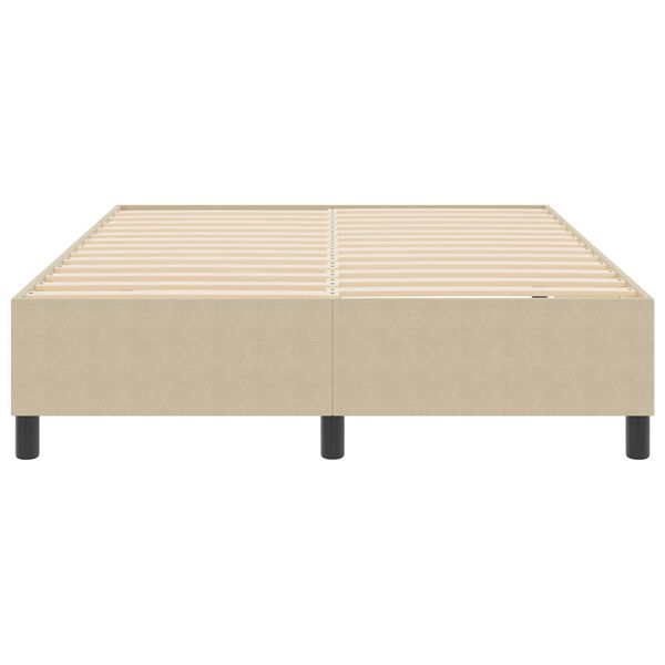 vidaXL Estrado de cama plataforma Cinza Verde 160 x 200 cm tecido