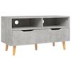 vidaXL M&oacute;vel de TV 90x40x48,5 cm derivados de madeira cinza sonoma
