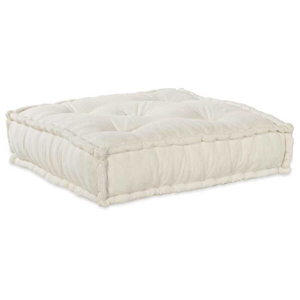 vidaXL Sofá Modular 2 pcs Creme 140 x 70 x 36 cm tecido