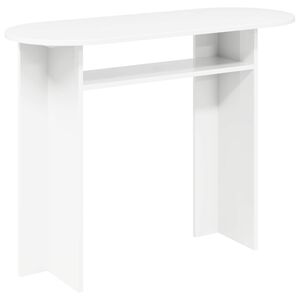 vidaXL Aparador Branco 100 x 39,5 x 75 cm Derivados de Madeira