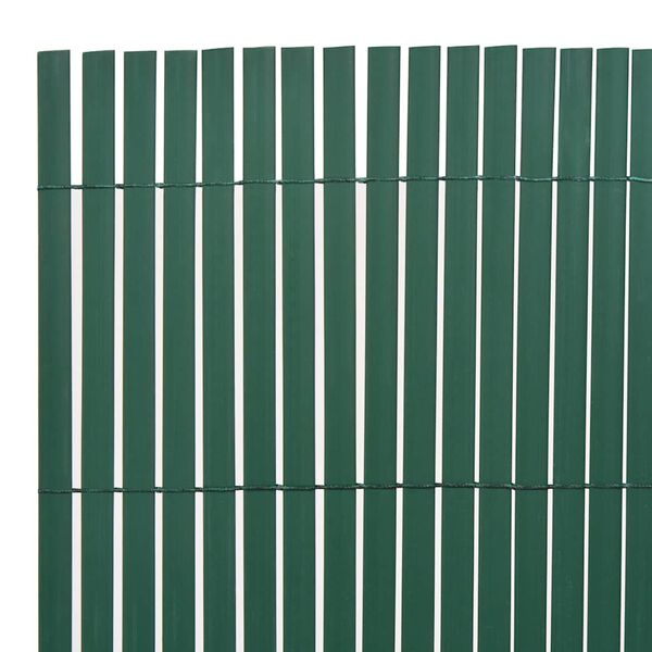 vidaXL Cerca para Jardim Verde 150 x 500 cm PVC