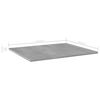 vidaXL Prateleiras para estante 8 pcs 60x50x1,5cm contraplacado cinza