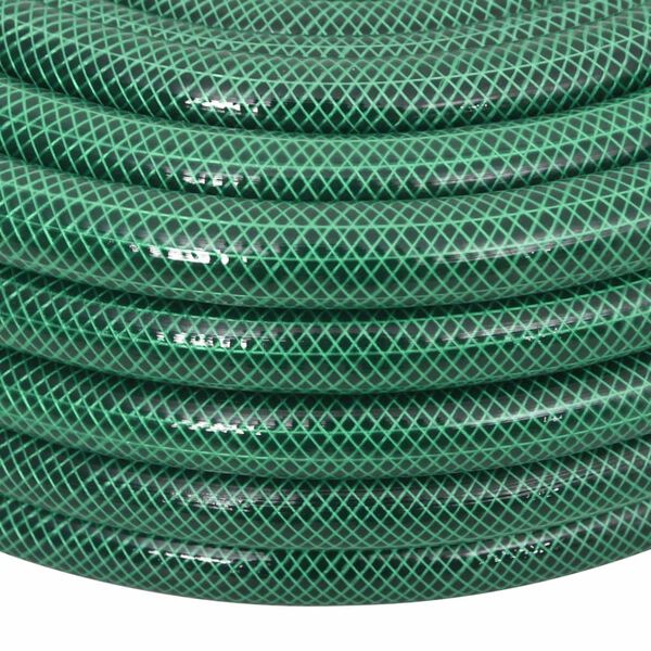 vidaXL Mangueira de jardim 0,9" 20 m PVC verde
