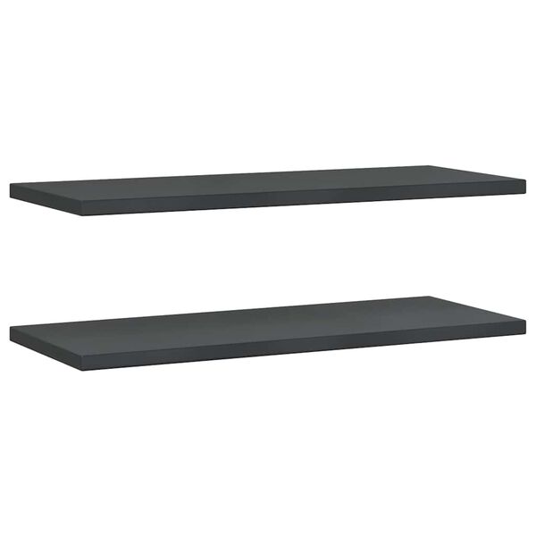 vidaXL Prateleiras de parede 2 pcs 100x40 cm a&ccedil;o inoxid&aacute;vel prateado