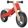 vidaXL Bicicleta de equil&iacute;brio para crian&ccedil;as vermelho