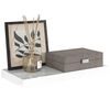 vidaXL Prateleira de parede suspensa 50x23x3,8 cm MDF branco