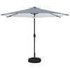 vidaXL Guarda-sol de Jardim com Luzes LED 300 x 300 cm Poli&eacute;ster