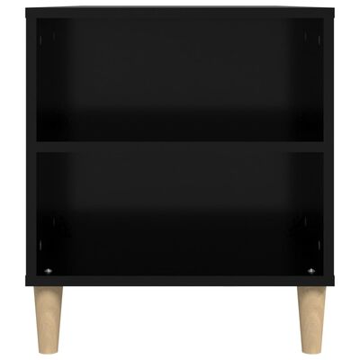 vidaXL Móvel para TV 102x44,5x50 cm derivados de madeira preto