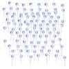 vidaXL Luz Natal pingente gelo 40 pcs controlo remoto acr&iacute;lico azul