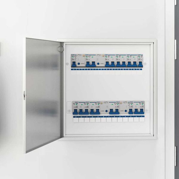 vidaXL Painel de Acesso Branco 63 x 33 x 3 cm A&ccedil;o