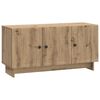 vidaXL Gabinete para TV Carvalho Arttisan 99 x 34,5 x 50 cm