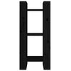 vidaXL Estante/divis&oacute;ria 41x35x91 cm pinho maci&ccedil;o preto