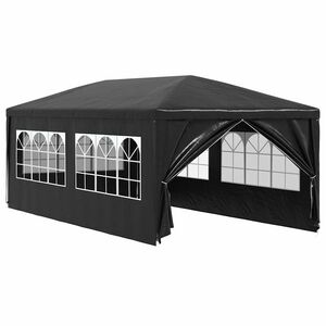 vidaXL Tenda para festas 3x6 m antracite