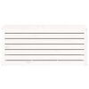 vidaXL Caixa de jardim 101x50,5x46,5 cm madeira de pinho maci&ccedil;a branco