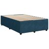 vidaXL Cama boxspring com colch&atilde;o 120x200 cm veludo azul