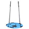 vidaXL Baloiço estilo ninho com tema de futebol 100 cm