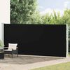 vidaXL Toldo lateral retr&aacute;til de p&aacute;tio 180x600 cm preto