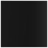 vidaXL Prateleiras para estante 4 pcs 40x40x1,5cm contraplacado preto
