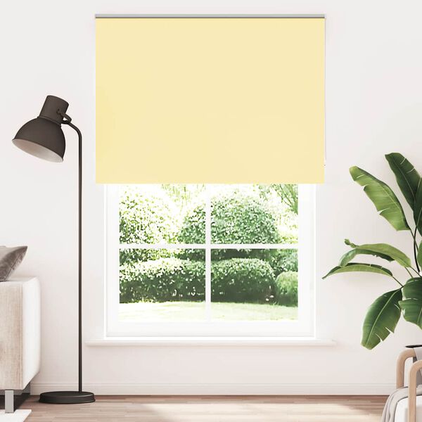 vidaXL Persiana de enrolar 160x210 cm largura tecido 156,6cm poli&eacute;ster