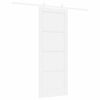 vidaXL Porta Deslizante ORKDAL Branco 78 x 202 cm