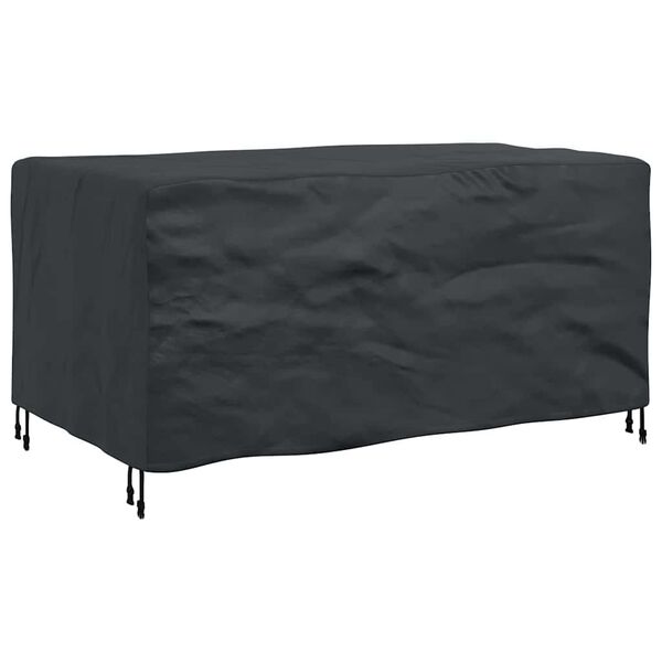 vidaXL Capa para M&oacute;veis Liso Preto 150 x 90 x 75 cm 600D