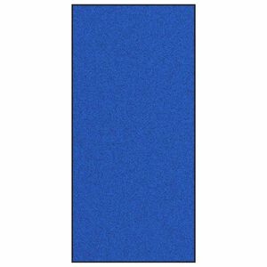 vidaXL Tapete de Entrada Azul e Preto 120 x 250 cm 100% Poliamida